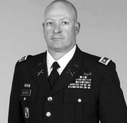 	Cotton County Resident Robert Hedges Promoted Lieutenant Colonel (LTC)