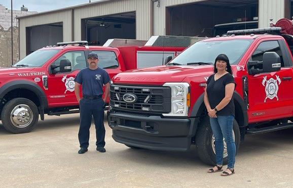 New Rescue Vehicles For Walters Fire Department