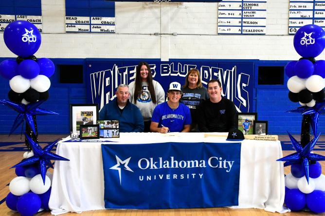 WHS Senior, LD Martin Signs With Oklahoma City University