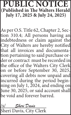 per O.S. Title 62, Chapter 2, Section 310.4