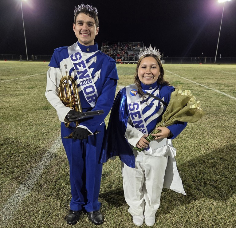 2025 Walters High School Band King and Queen