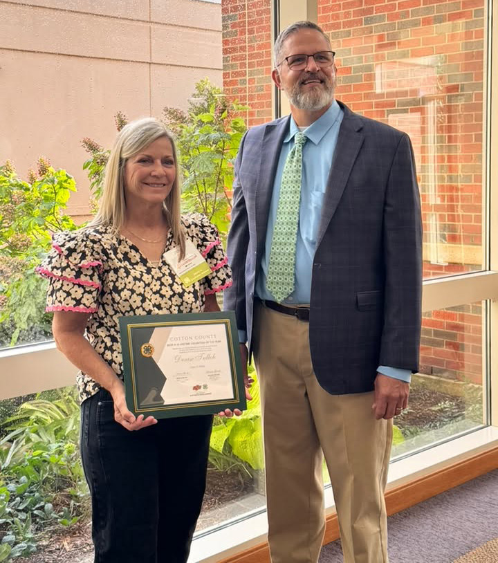 Denise Tulloh Oklahoma 4-H Lifetime Volunteer Of The Year!