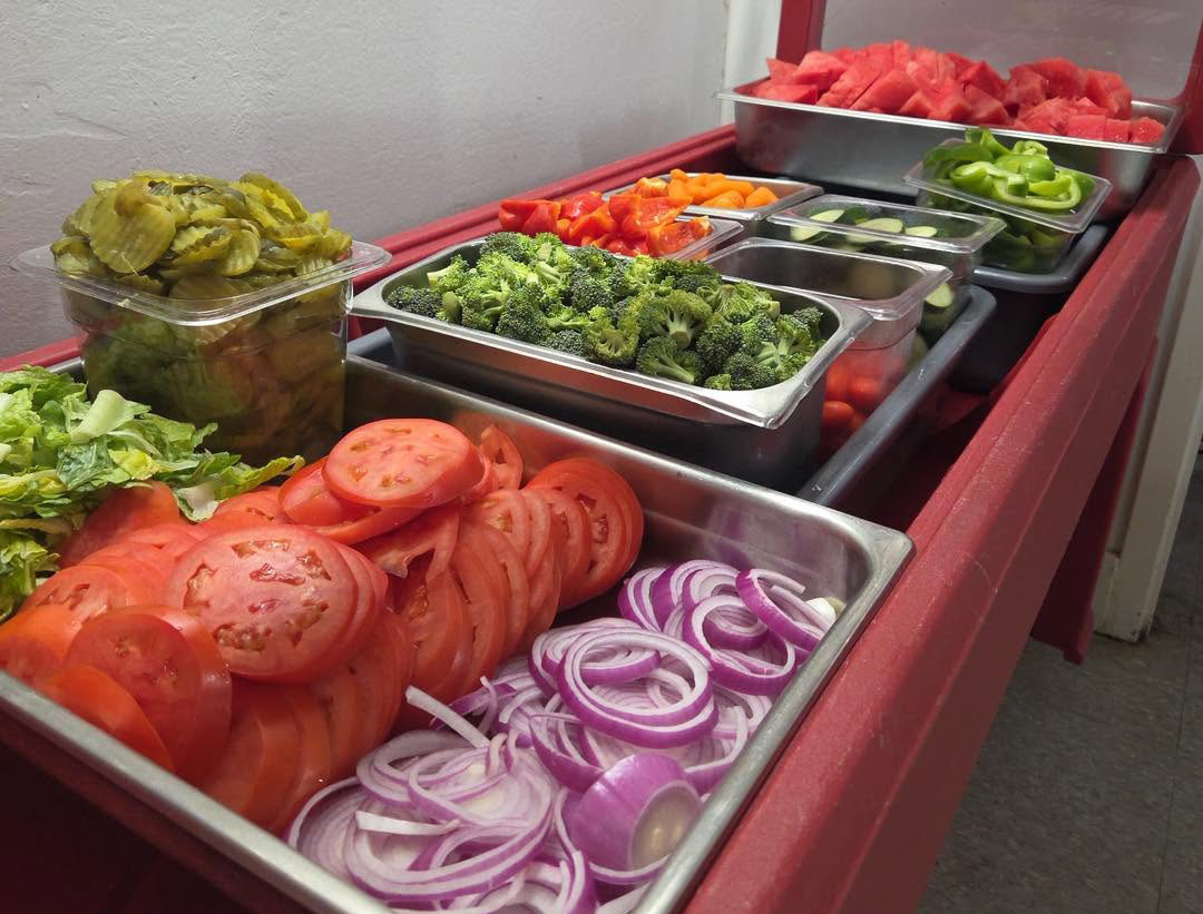 Big Pasture Students and Faculty Enjoy Fresh Veggies!