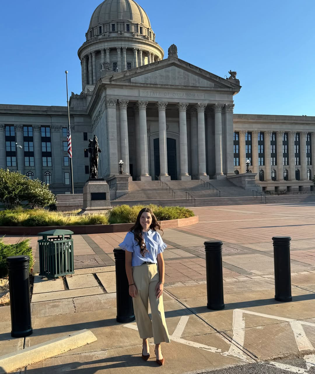 Representing Big Pasture at the Oklahoma State Capitol!