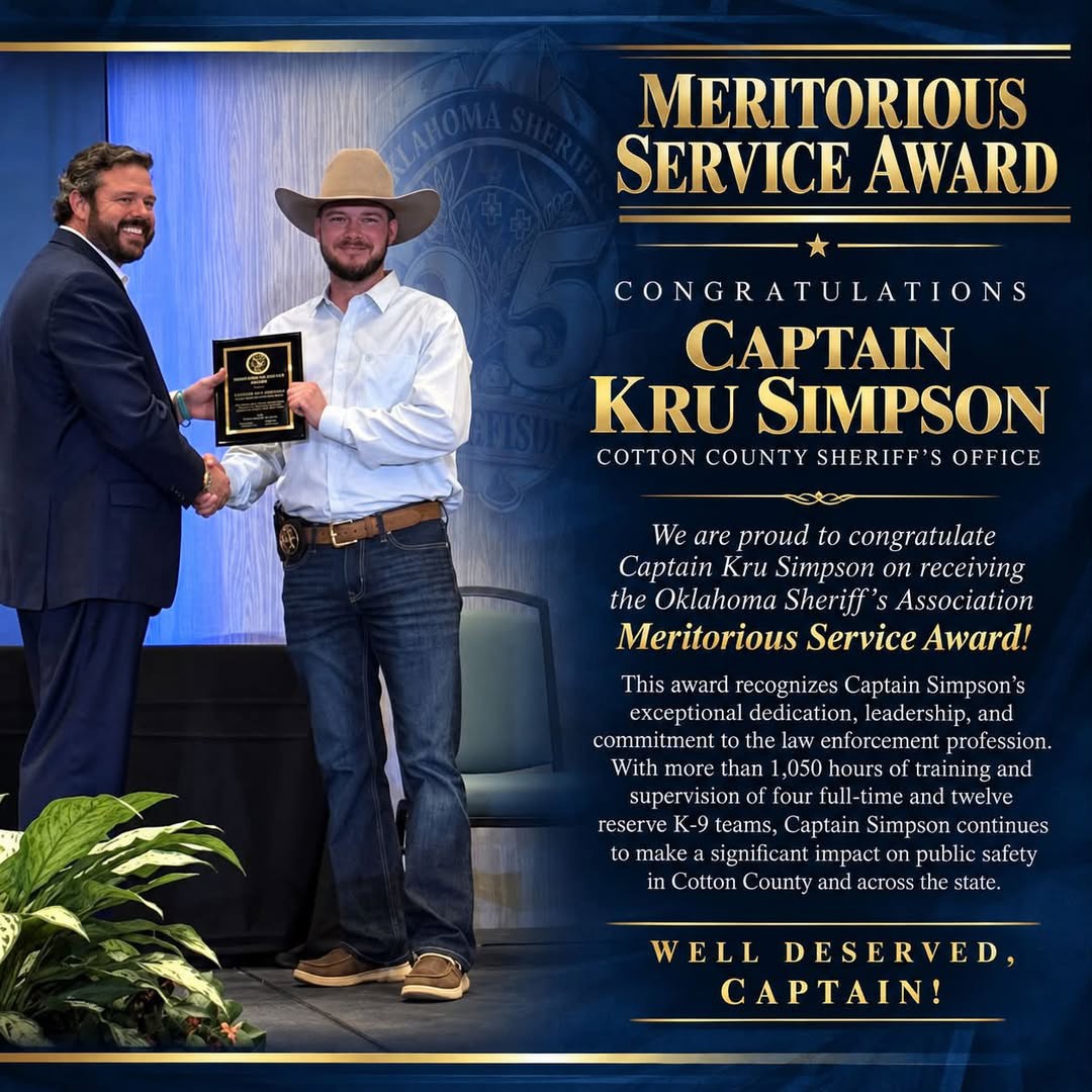 Captain Kru Simpson Meritorious Service Award