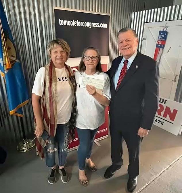 Congressman Cole Visits Cotton County GOP